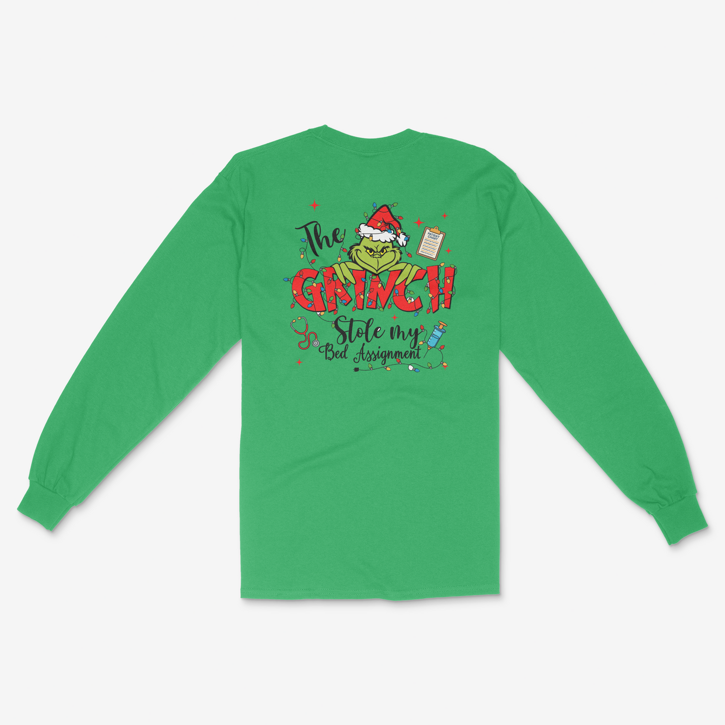 The Grinch Stole My Bed Assignment | Long Sleeve | Wellstar