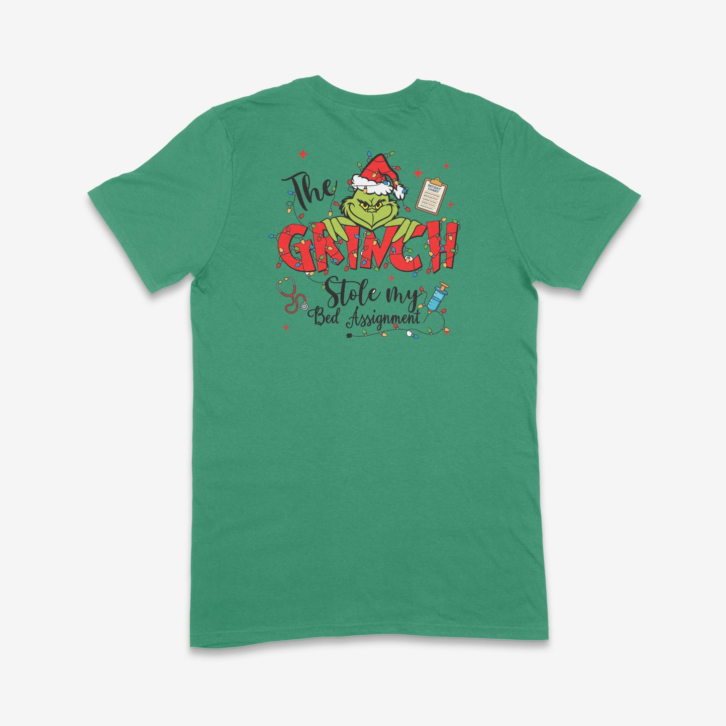 The Grinch Stole My Bed Assignment | Short Sleeve | Wellstar