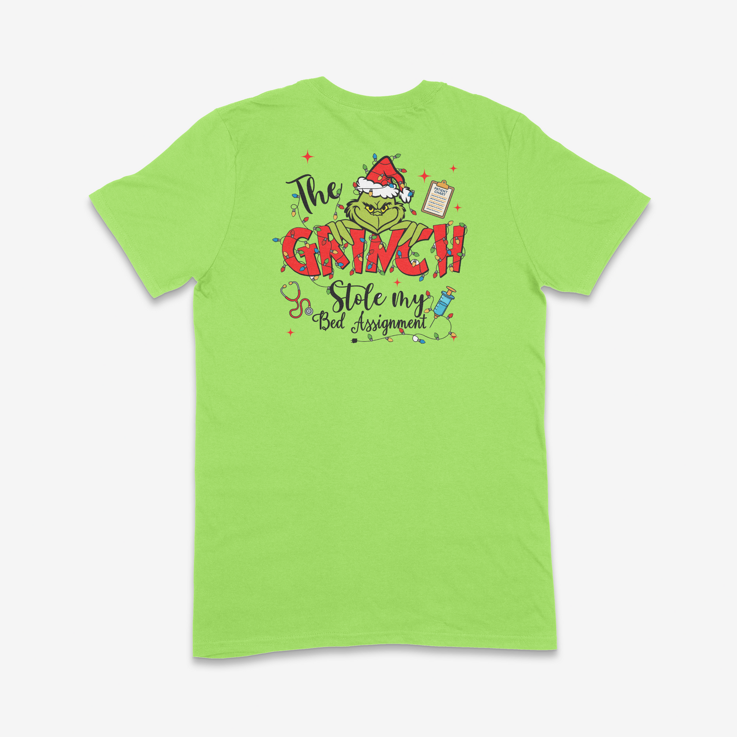 The Grinch Stole My Bed Assignment | Short Sleeve | Wellstar