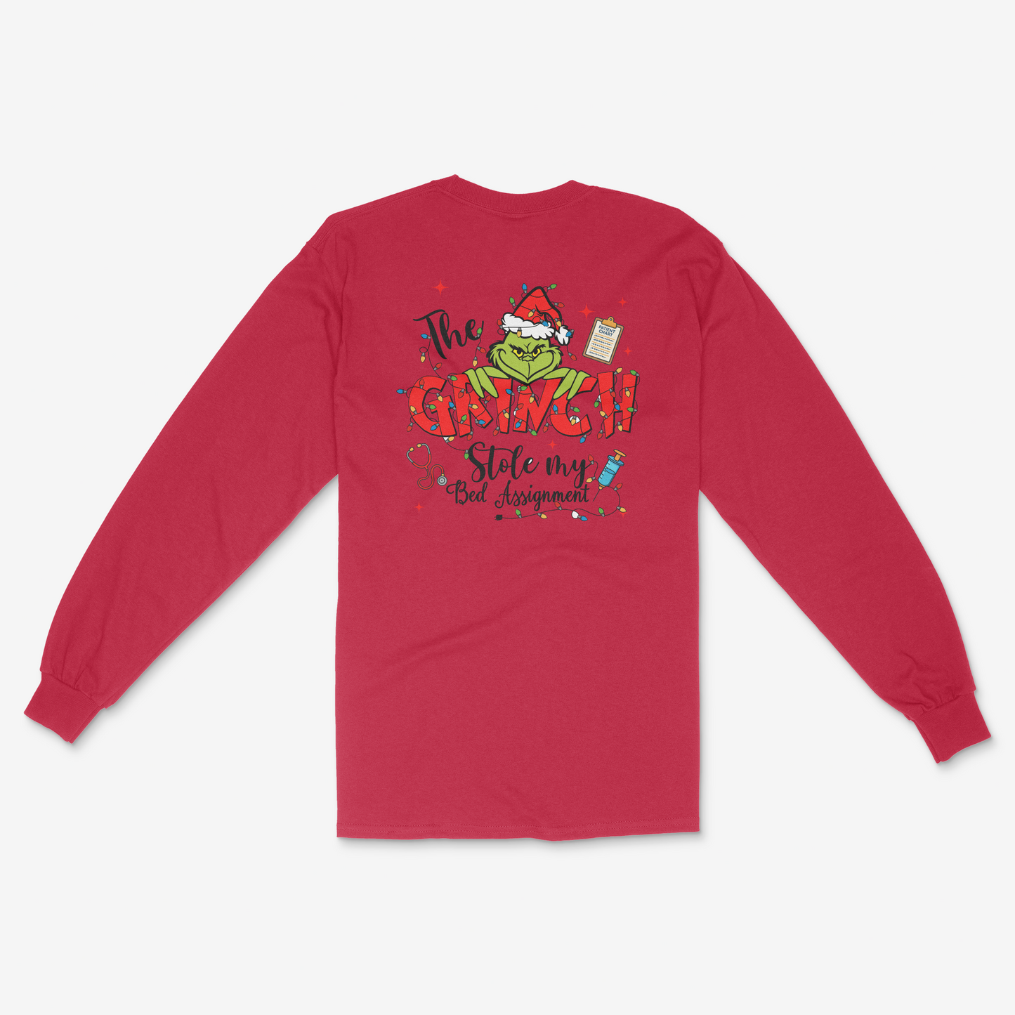 The Grinch Stole My Bed Assignment | Long Sleeve | Wellstar