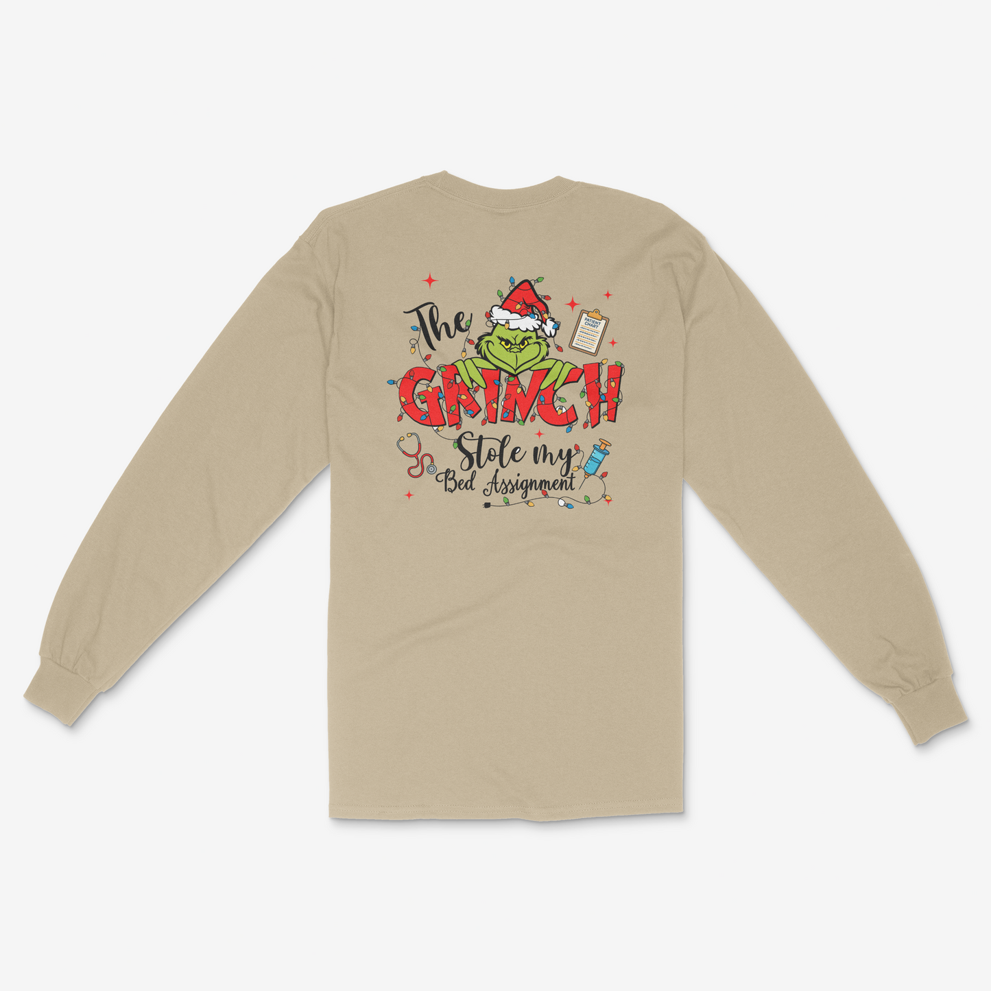 The Grinch Stole My Bed Assignment | Long Sleeve | Wellstar